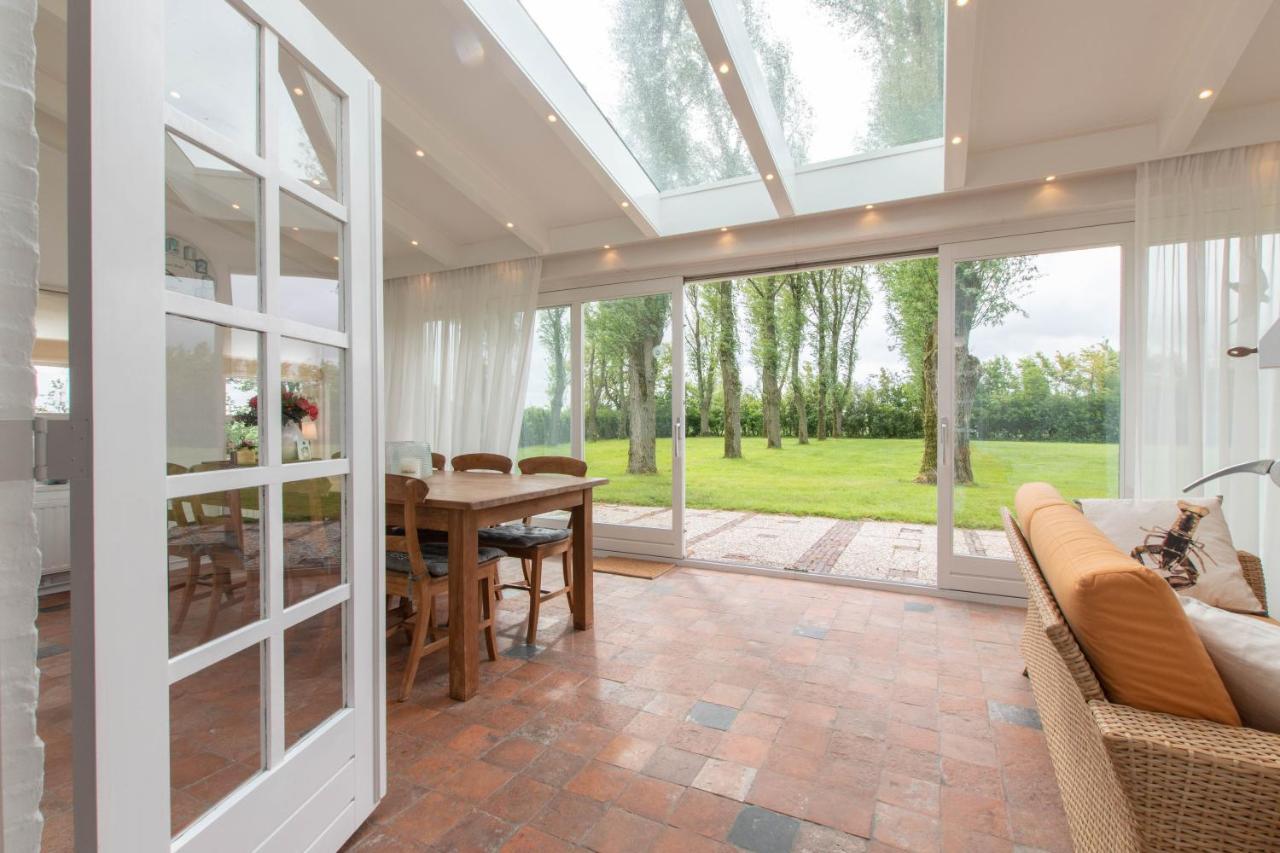Prachtig Gelegen Vrijstaand Landhuis Hansweert Exterior foto